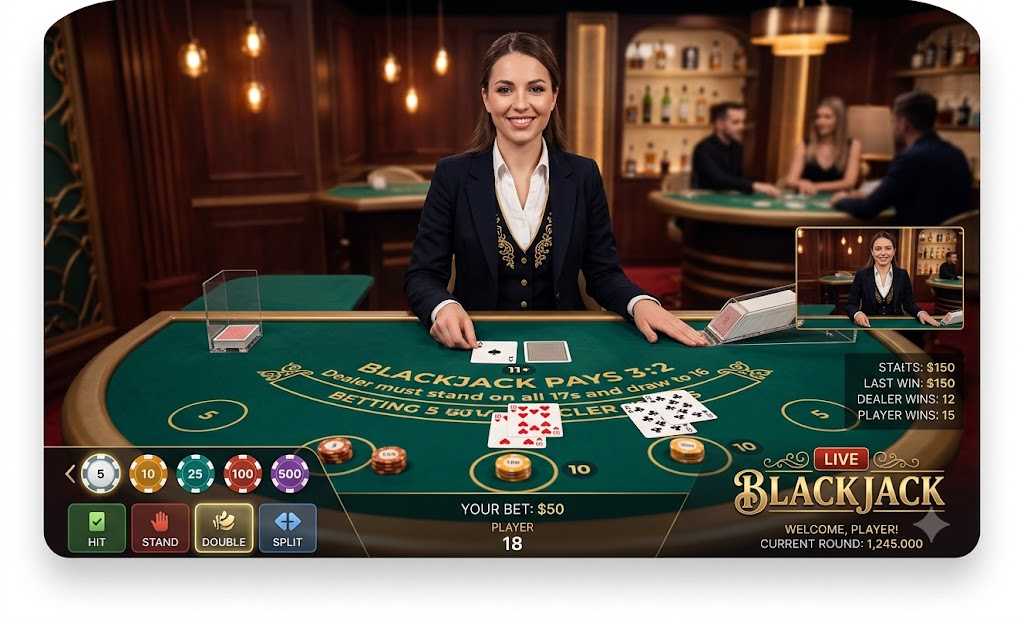 Live blackjack real dealer Philippines