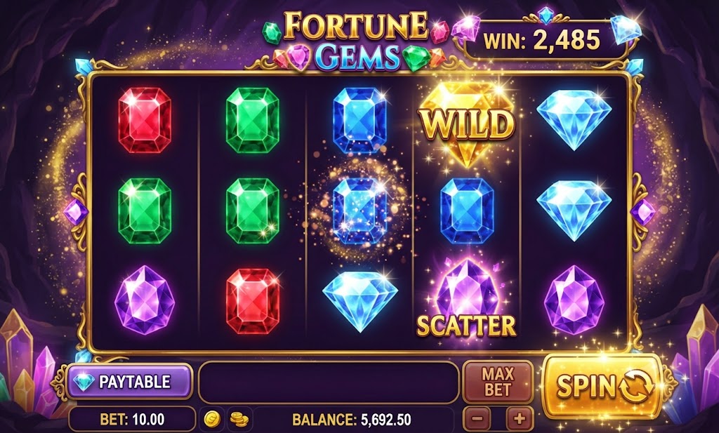 Gem Blast slot game JL59HUB casino